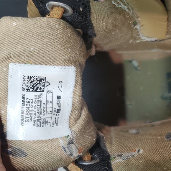 Sperry Womens Saltwater Duck Rubber Waterproof Outdoor Boots shoes sz 6 - Picture 7 of 12